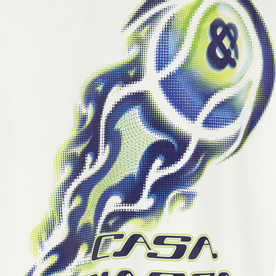 Casablanca Flaming Tennis Ball T-shirt