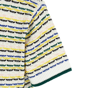 Casablanca Tuck Stitch Short Sleeve Shirt
