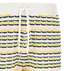 Casablanca Tuck Stitch Bermuda Shorts