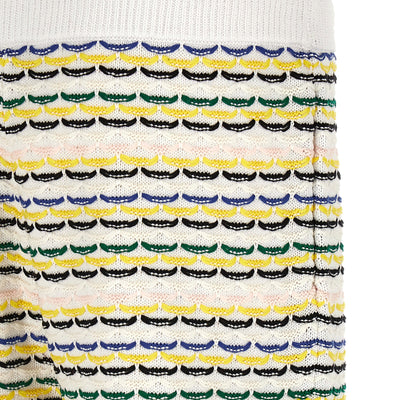 Casablanca Tuck Stitch Bermuda Shorts
