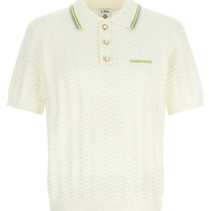 Casablanca Tennisbouclé Polo Shirt