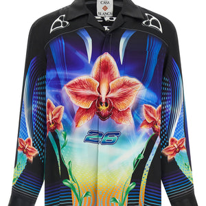 Casablanca Orchid Racer Shirt