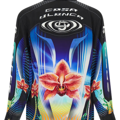 Casablanca Orchid Racer Shirt