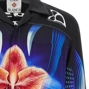 Casablanca Orchid Racer Shirt