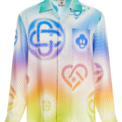 Casablanca Halftone Logo Shirt