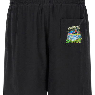 Casablanca Volcano Bermuda Shorts