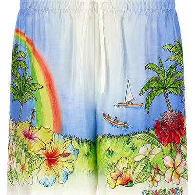 Casablanca Aloha Bermuda Shorts