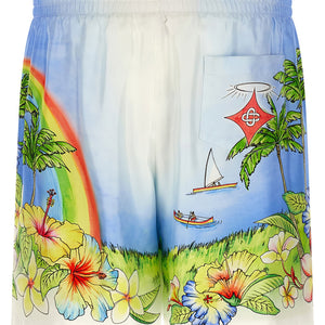 Casablanca Aloha Bermuda Shorts