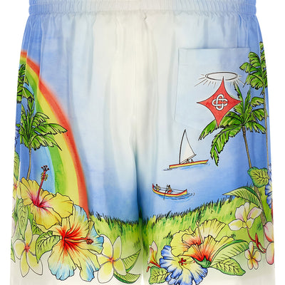 Casablanca Aloha Bermuda Shorts