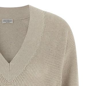 Brunello Cucinelli Openwork Sweater