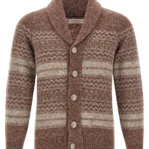Brunello Cucinelli Nordic Jacquard Cardigan