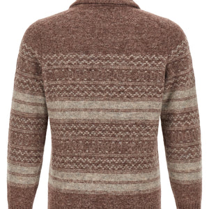 Brunello Cucinelli Nordic Jacquard Cardigan