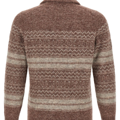 Brunello Cucinelli Nordic Jacquard Cardigan