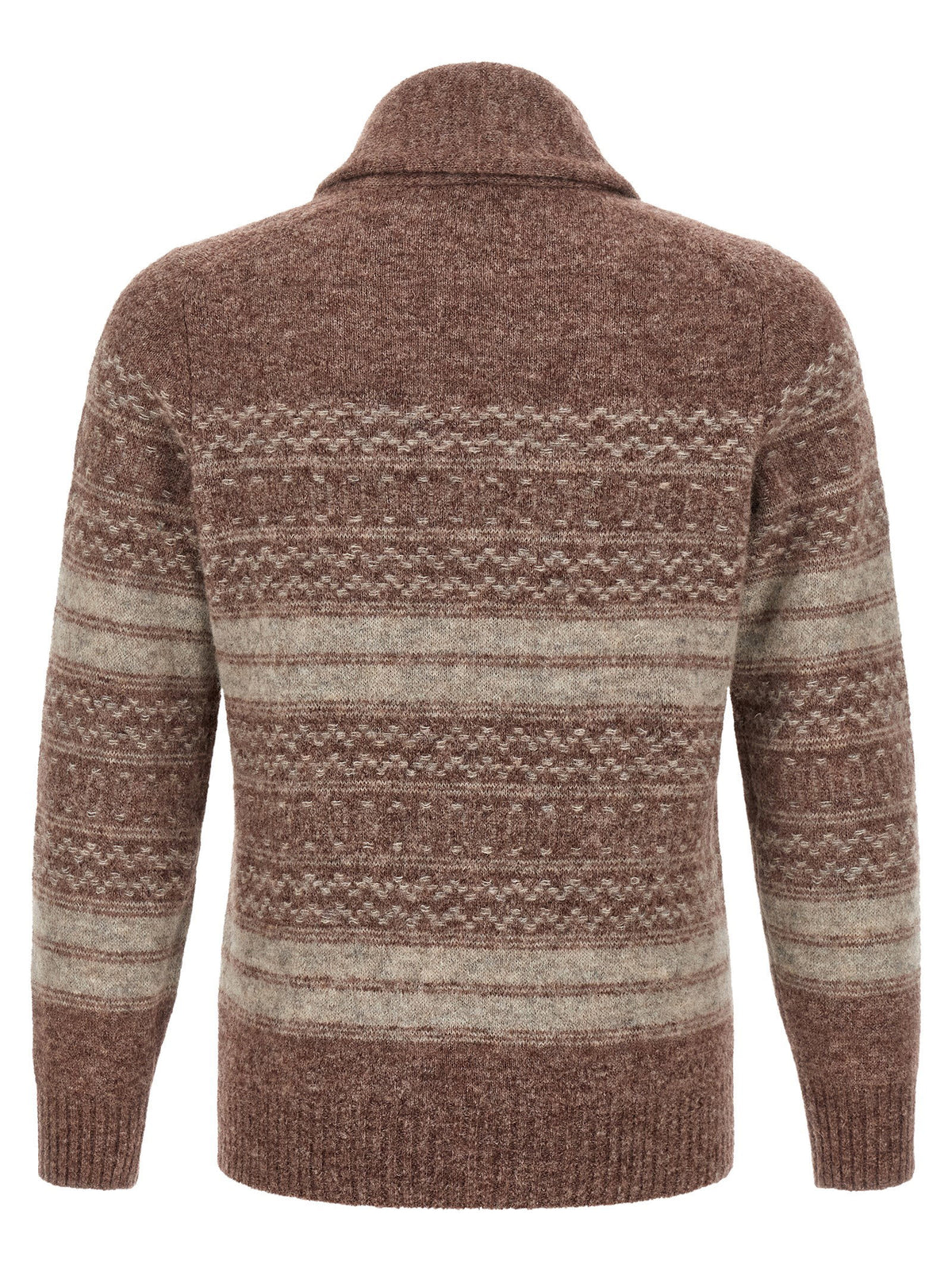 Brunello Cucinelli Nordic Jacquard Cardigan