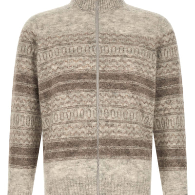 Brunello Cucinelli Nordic Jacquard Cardigan