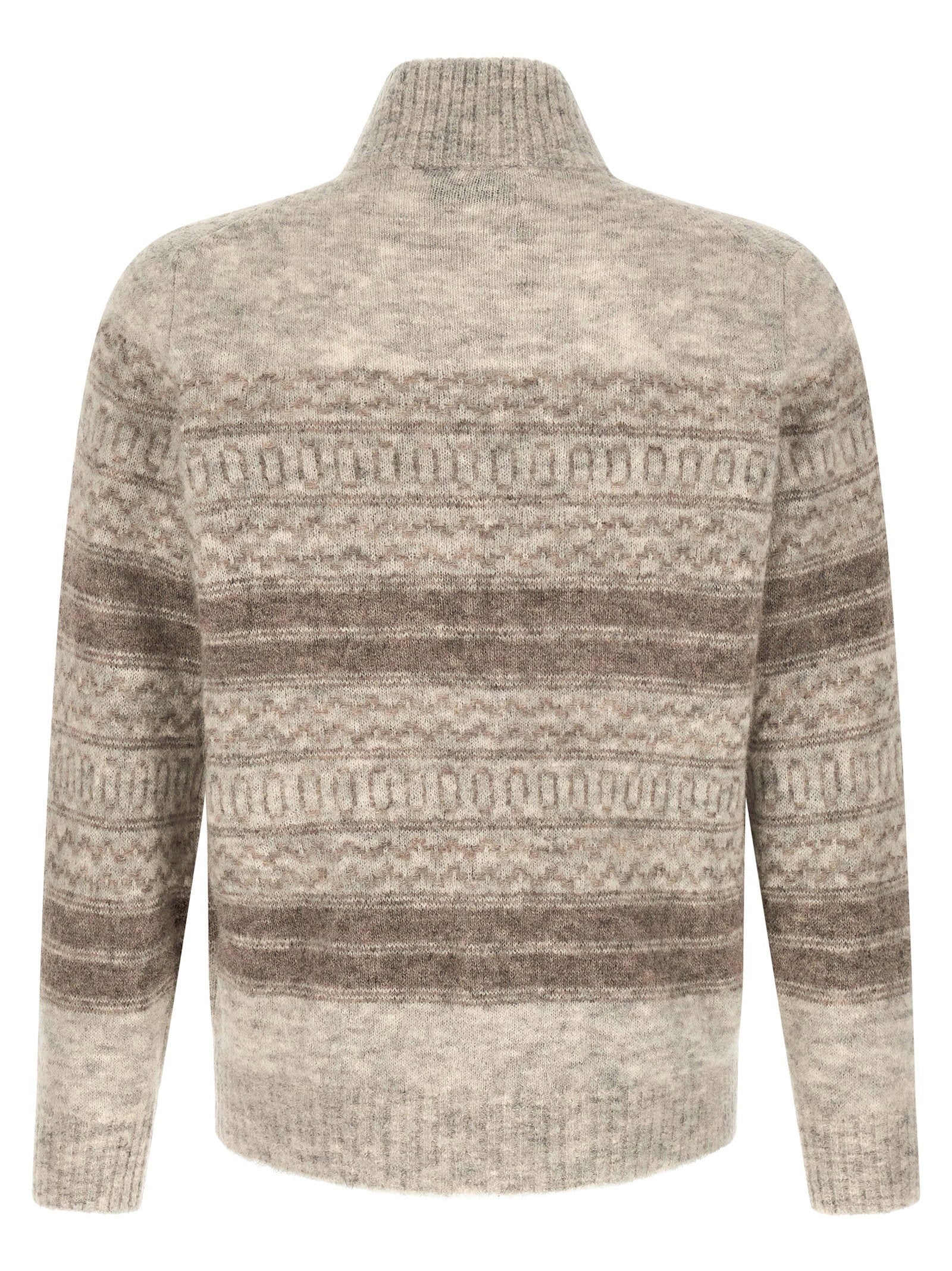 Brunello Cucinelli Nordic Jacquard Cardigan