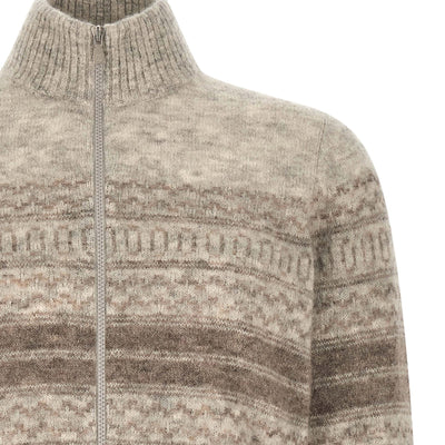 Brunello Cucinelli Nordic Jacquard Cardigan