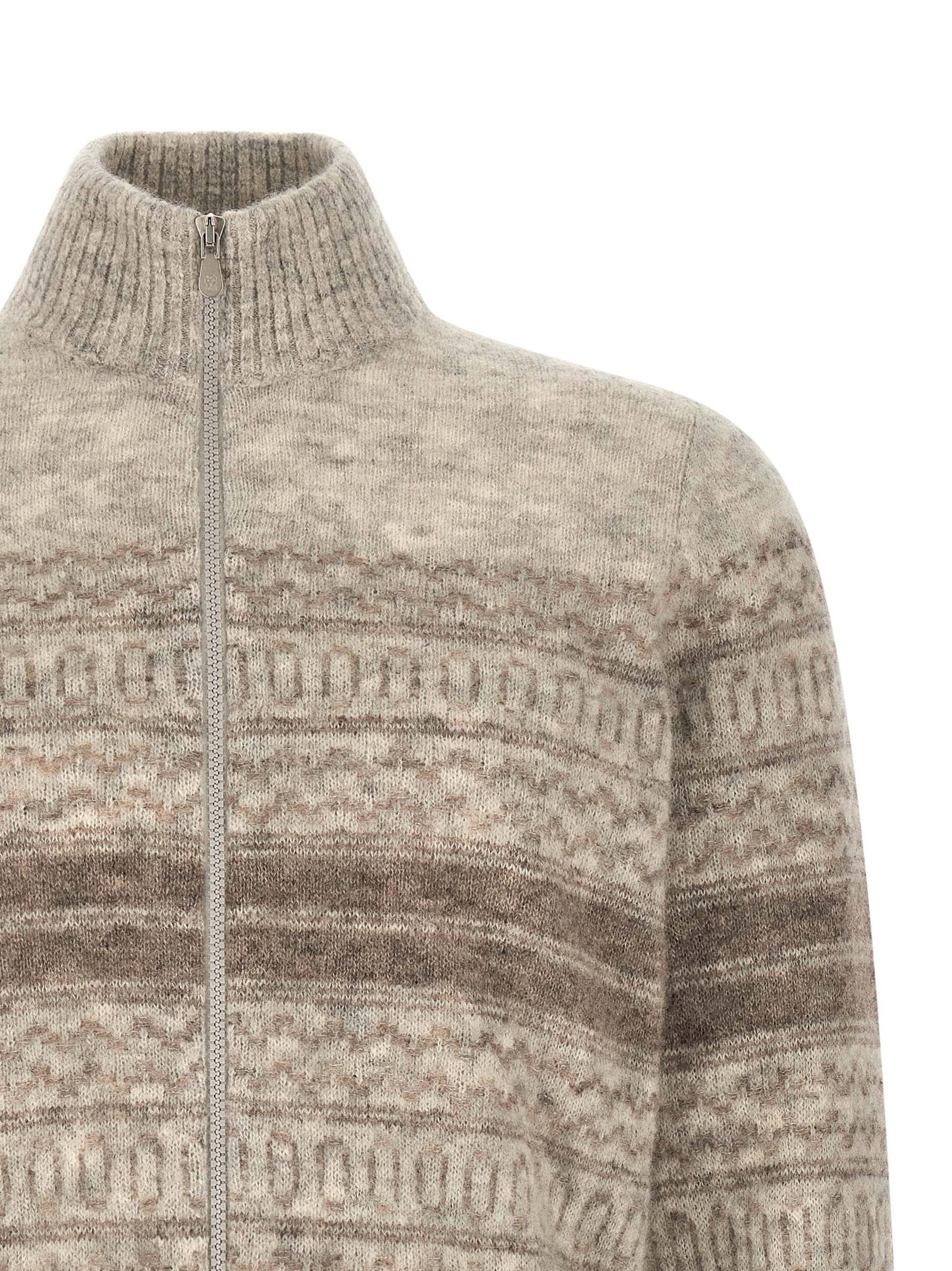 Brunello Cucinelli Nordic Jacquard Cardigan