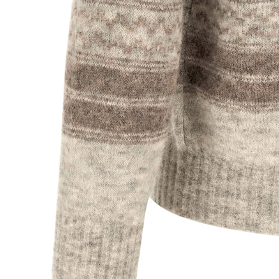 Brunello Cucinelli Nordic Jacquard Cardigan