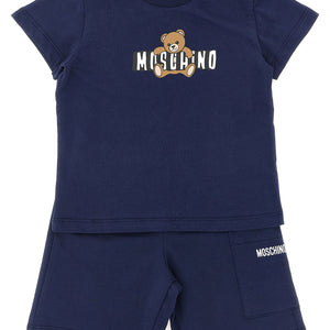 Moschino Baby Moschino Teddy Bear T-shirt + Bermuda Suits