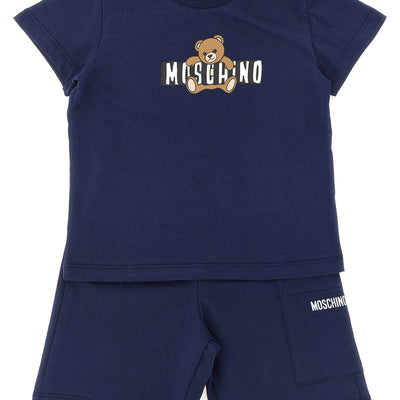 Moschino Baby Moschino Teddy Bear T-shirt + Bermuda Suits