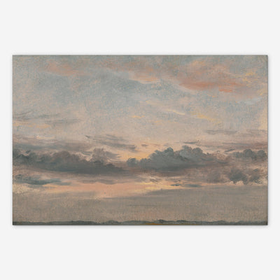 Yale, A Cloud Study, Sunset Print