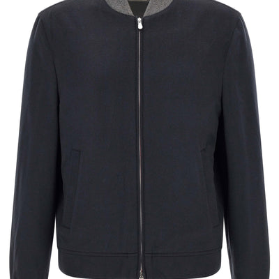 Brunello Cucinelli Light Flannel Bomber Jacket