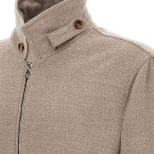 Brunello Cucinelli Virgin Wool Beaver Bomber Jacket
