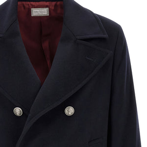 Brunello Cucinelli Peacoat Coat