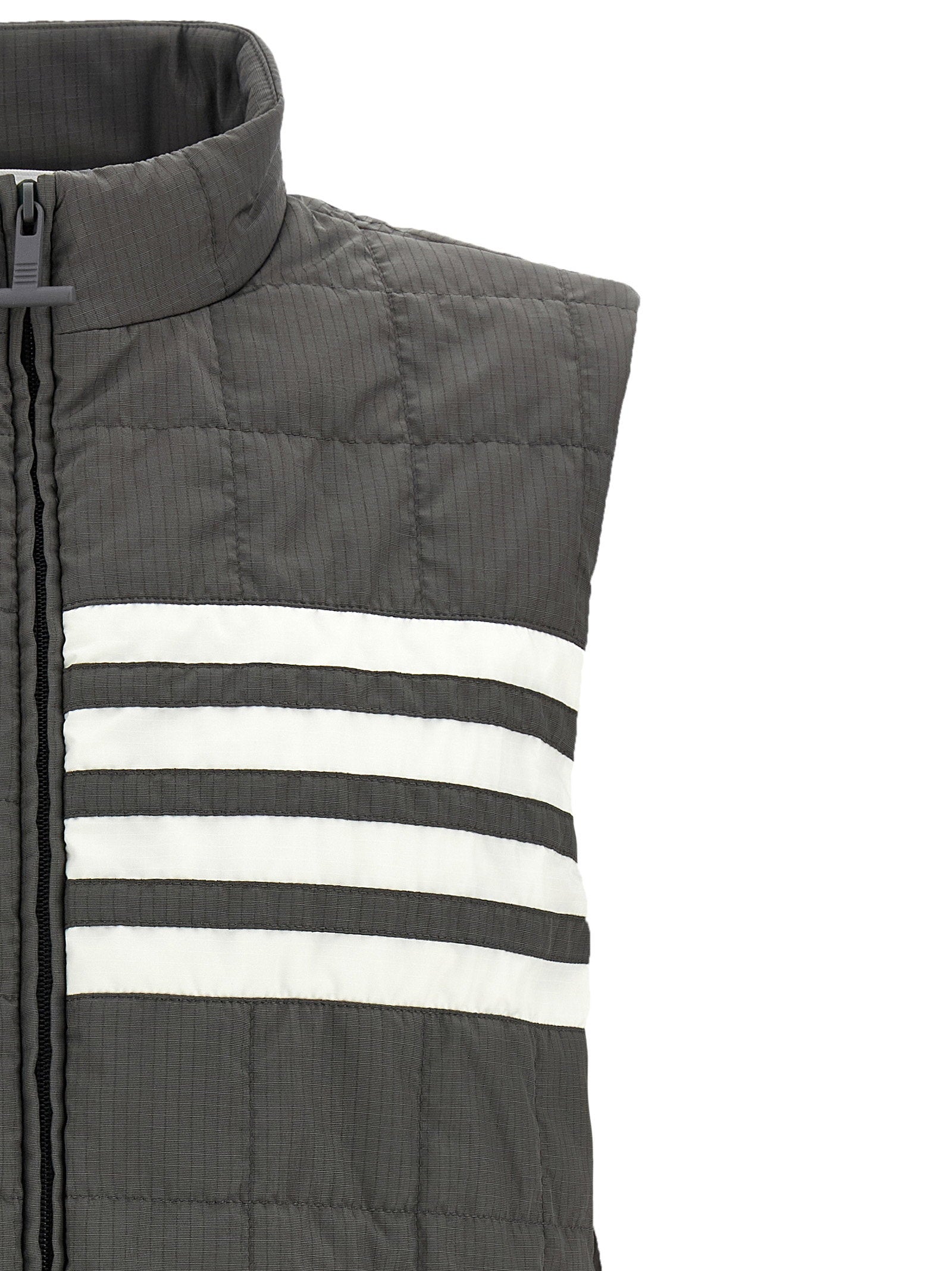 Thom Browne 4bar Ripstop Shiny Vest