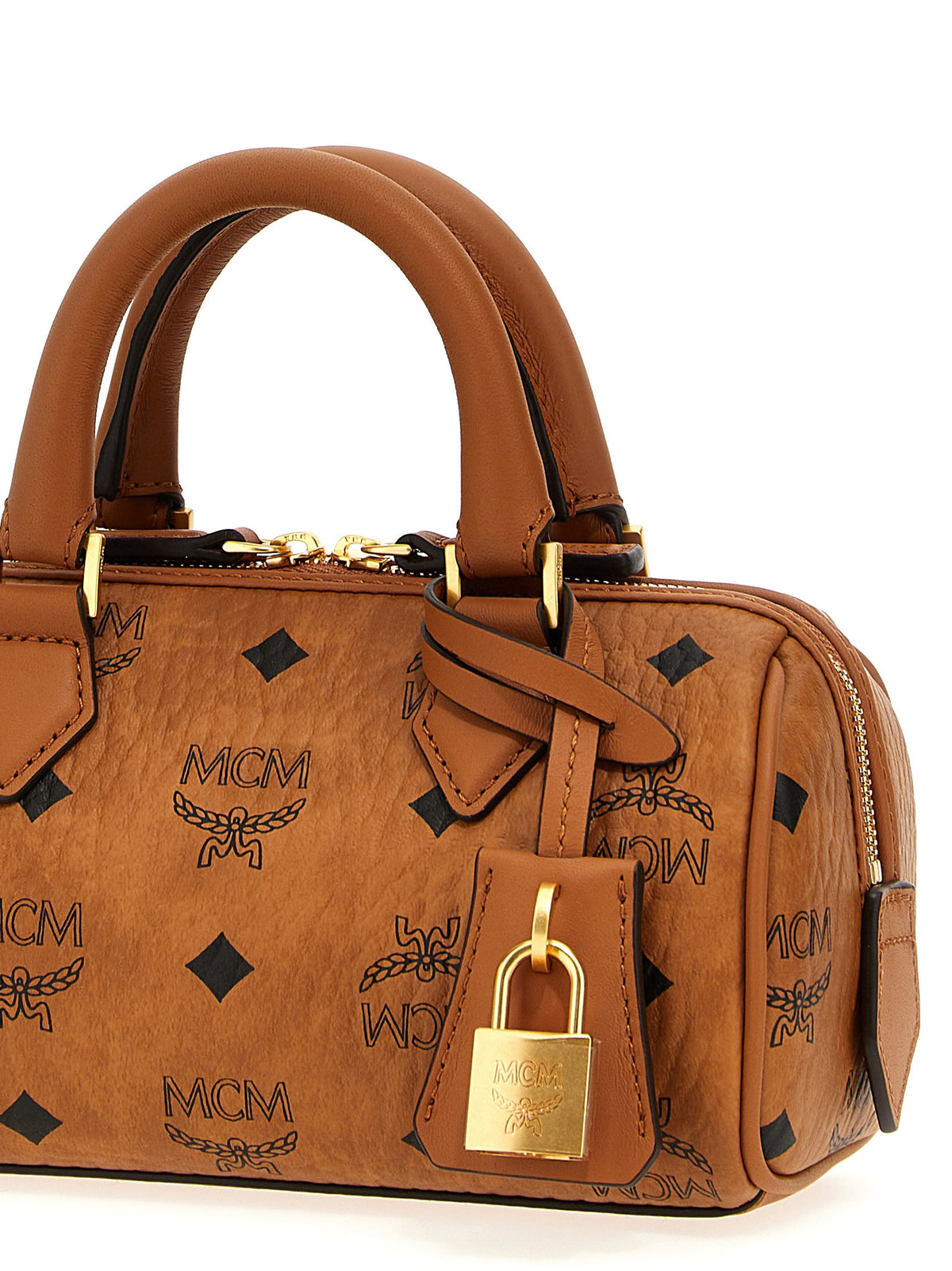 Mcm Ella Boston Mini Handbag