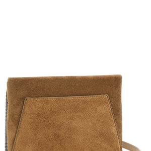 Brunello Cucinelli Monile Suede Clutch Bag