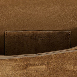 Brunello Cucinelli Monile Suede Clutch Bag