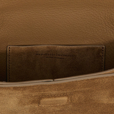 Brunello Cucinelli Monile Suede Clutch Bag