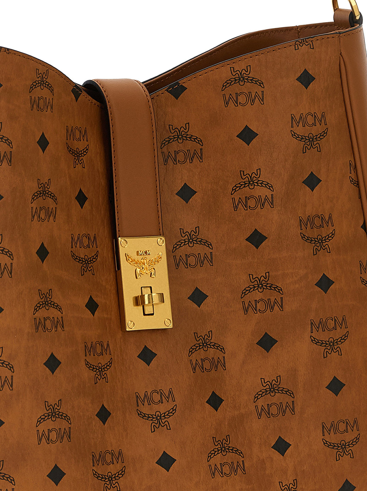 Mcm Tracy Large Shoulder Bag
