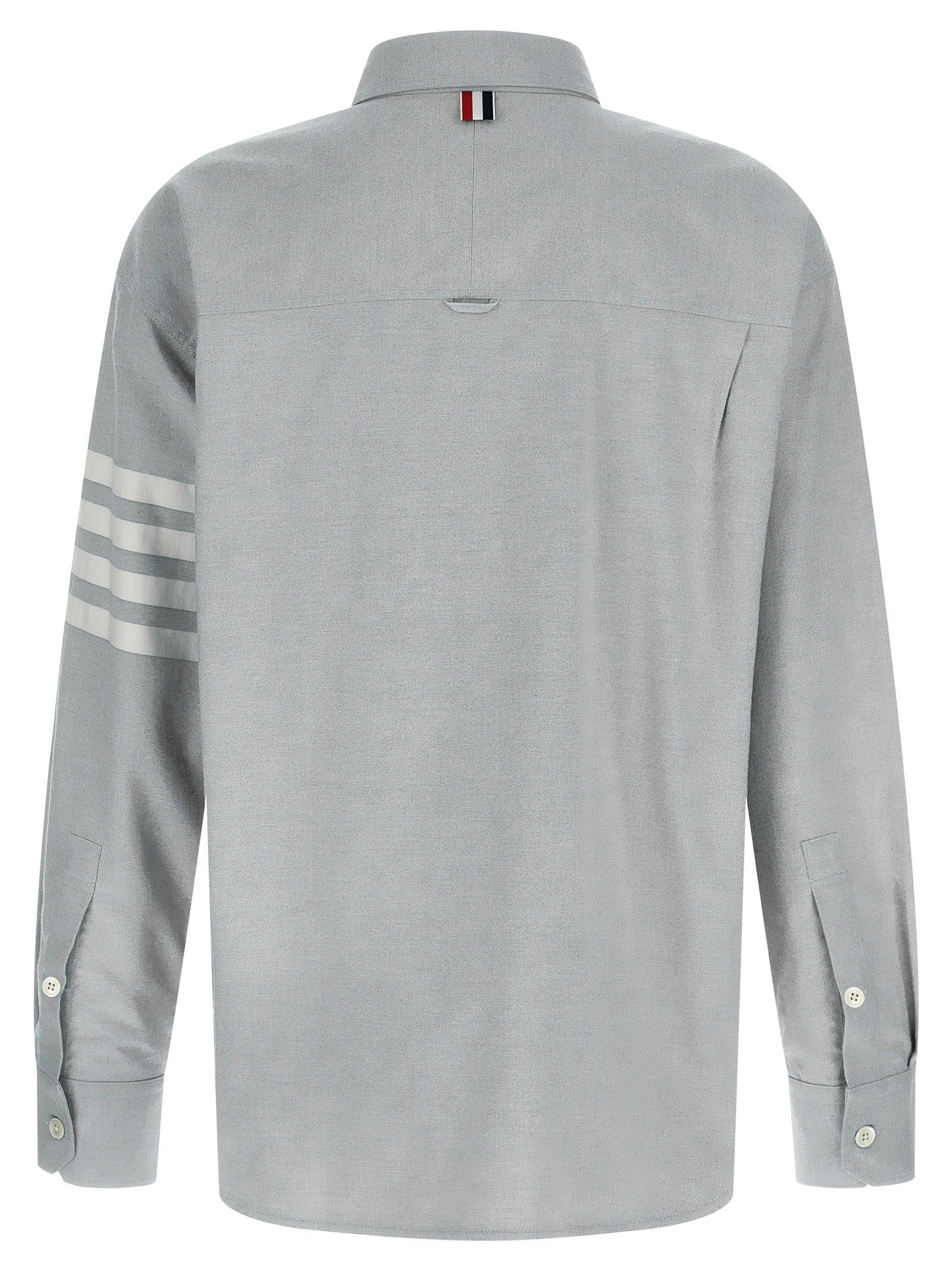 Thom Browne 4bar Flannel Shirt