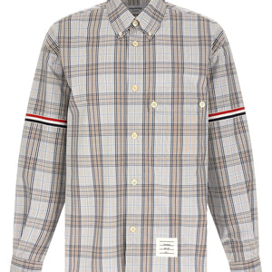 Thom Browne Oversized Rwb Shirt