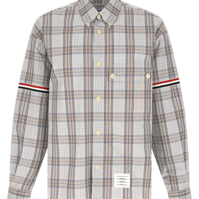 Thom Browne Oversized Rwb Shirt