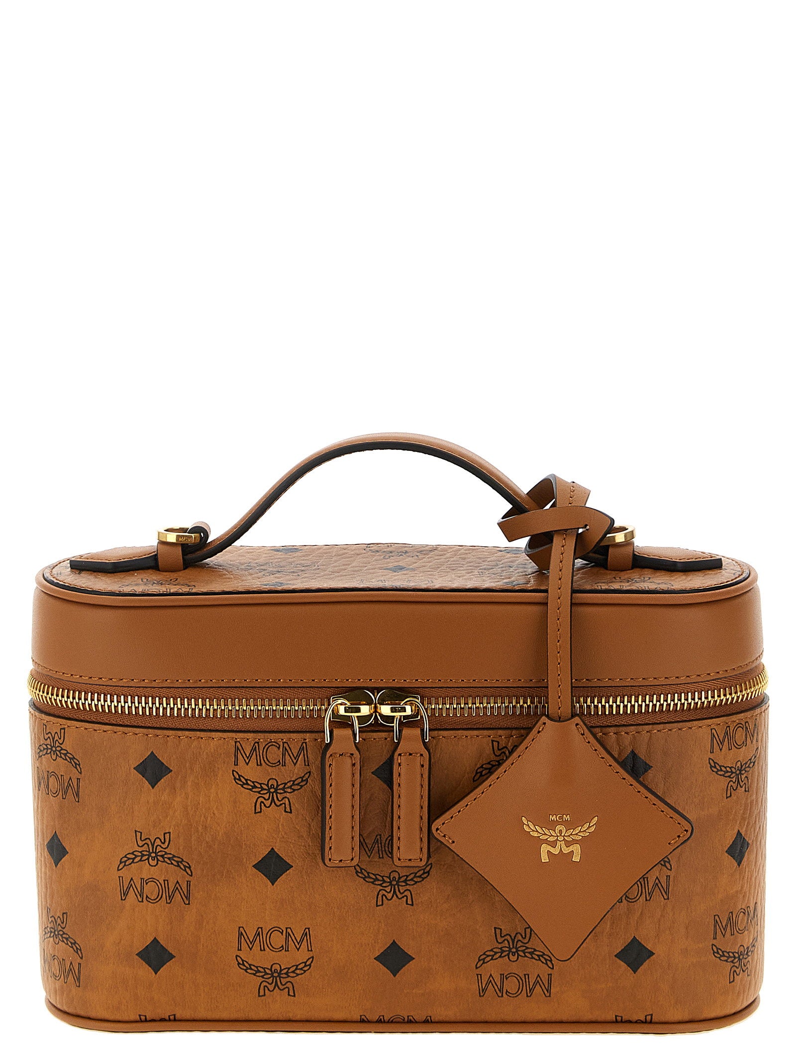 Mcm Small Aren Vanity Case Crossbody Bag