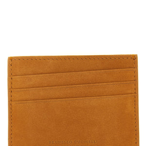 Brunello Cucinelli Suede Card Holder