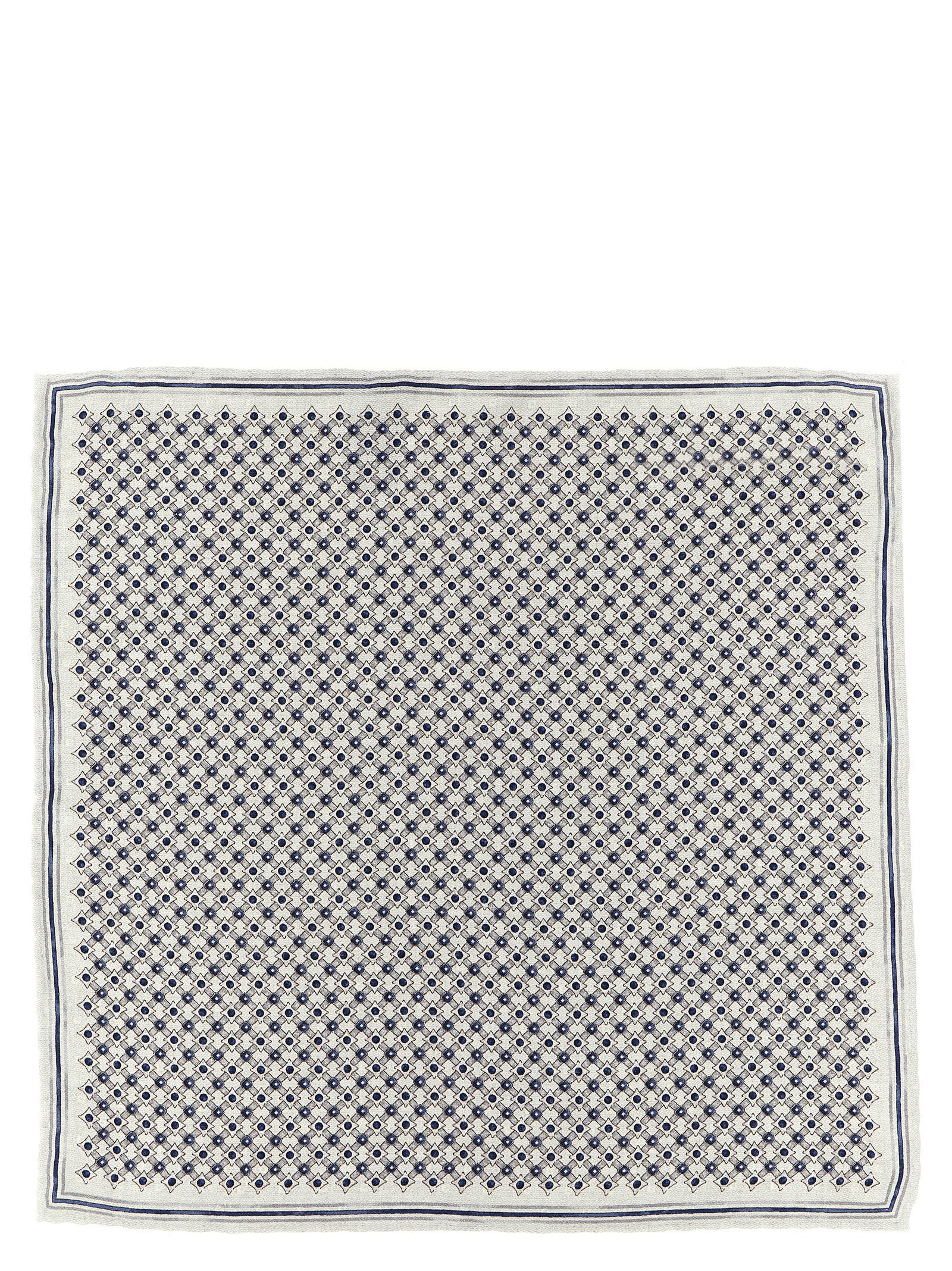 Brunello Cucinelli Double Face Silk Pocket Clutch Bag