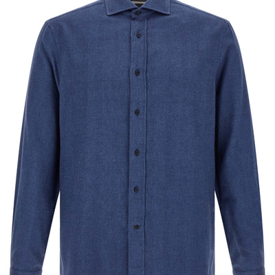 Brunello Cucinelli Herringbone Shirt
