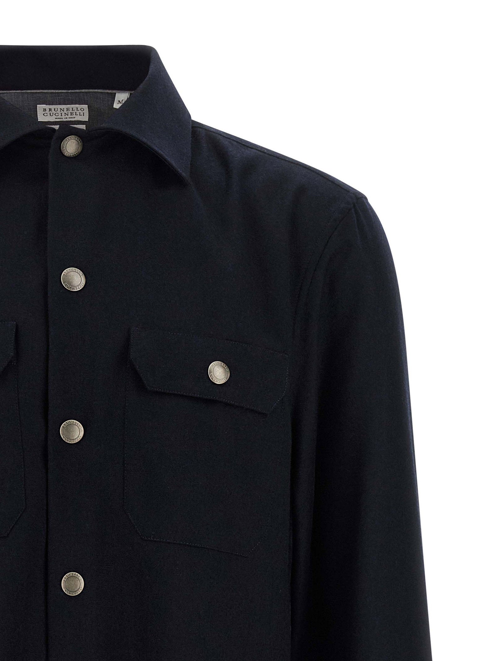 Brunello Cucinelli Flannel Overshirt