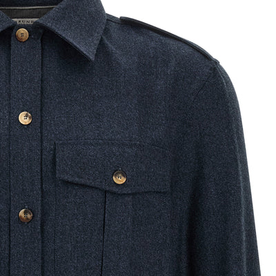 Brunello Cucinelli Flannel Shirt