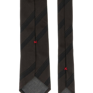 Brunello Cucinelli Regimental Silk Tie