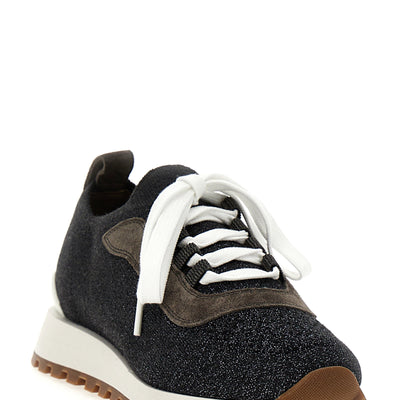 Brunello Cucinelli Lurex Sneakers
