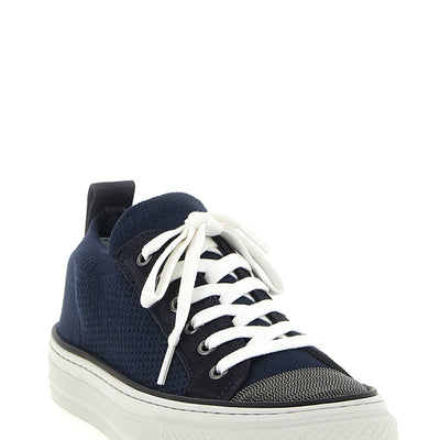 Brunello Cucinelli Precious Toe Sneakers