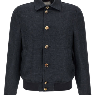 Brunello Cucinelli Linen Blend Jacket
