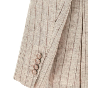 Brunello Cucinelli Pinstripe Twill Blazer
