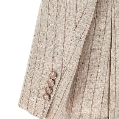 Brunello Cucinelli Pinstripe Twill Blazer